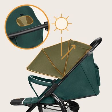 Lionelo, Annet Tour, carucior sport, Green Turquoise