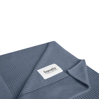 Lionelo, Bamboo Blanket, patura din bambus, 100-75 cm, Blue