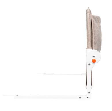 Lionelo, Eva, bariera de protectie pentru patut, Beige Melange