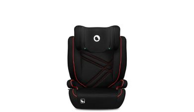 Lionelo, Hugo, I-size, scaun auto, 100-150 cm, Sporty Black Red