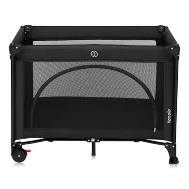 Lionelo, Laura, patut de calatorie compact 2in1, Black Carbon