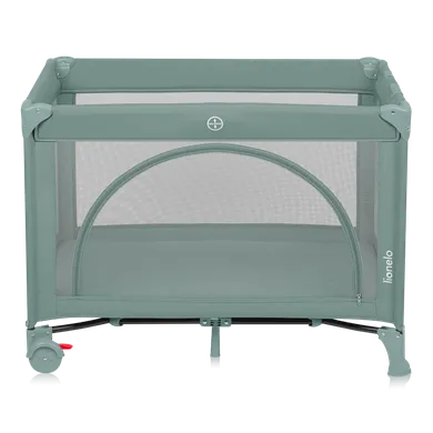 Lionelo, Laura, patut de calatorie compact 2in1, Green Sage