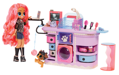 L.O.L. Surprise House, Rescue Vet Set, papusa Dr Heart