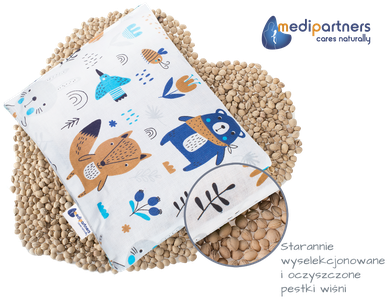 Medi Partners, Boho Animals, perna termica mare cu samburi de visine