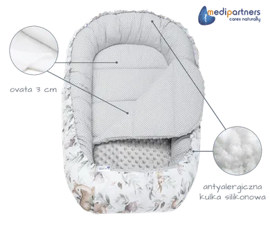 Medi Partners, Caprioare si Frunze, babynest pentru bebelusi