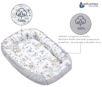 Medi Partners, Caprioare si Frunze, babynest pentru bebelusi