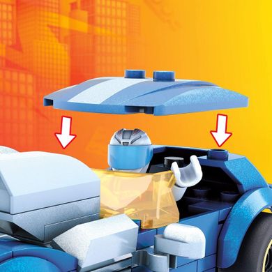 Mega Construx, Hot Wheels, Twin Mill, set de constructie, 111 piese