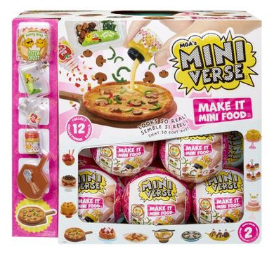 MGA's Miniverse Food, Diner, set surpriza, 1 buc.