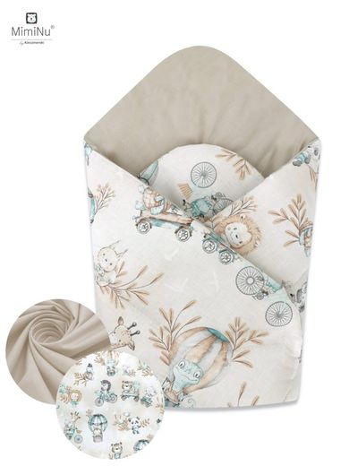 MimiNu, Design, Zoo pe biciclete, set pentru bebelusi, 90-120 cm