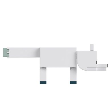 Minecraft, Polar fox, figurina