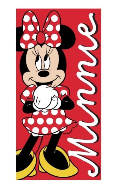 Minnie Mouse, prosop din bumbac, 70-140 cm