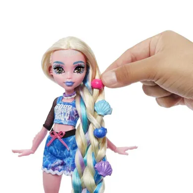 Monster High, Lagoona Blue Spa Day, papusa cu accesorii