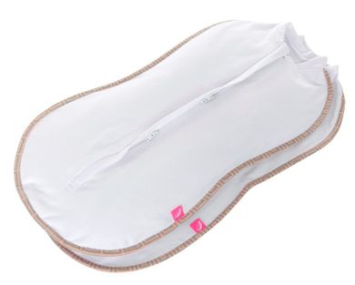 Motherhood, Invelitoarea Zip&Swaddle masura 2 (5-8kg), 2 buc., Pink Squares