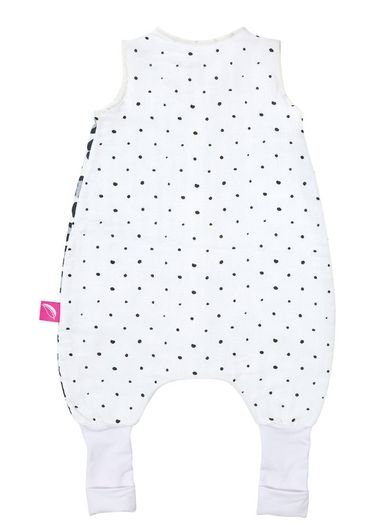 Motherhood, Sac de dormit din muselina, cu craci, 1-1,5 ani, Blue Leopardus