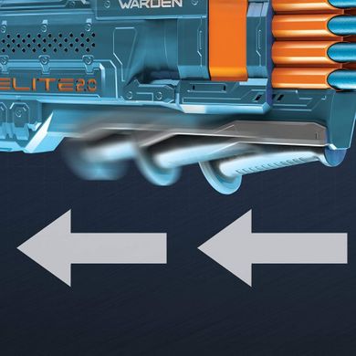 Nerf Elite 2.0, Warden DB-8, blaster si 16 proiectile