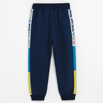 Pantaloni trening pentru baieti, bleumarin, imprimeu Paw Patrol, Licence Brand
