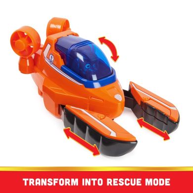 Paw Patrol, Aqua Pups, vehicul cu figurina, Zuma