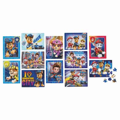 Paw Patrol, puzzle 12in1