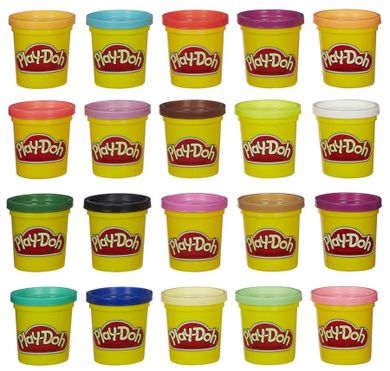 Play-Doh, Super culori, 20 cutii, set creativ