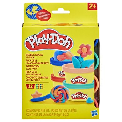 Play-Doh, Treats & Favors, set creativ, 12 cutie