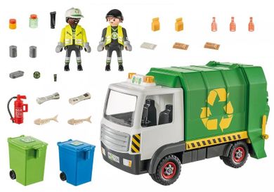 Playmobil, City Life, masina de gunoi, 71234
