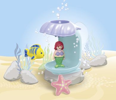 Playmobil, Junior Aqua, Disney, Dus tip scoica Ariel, 71460
