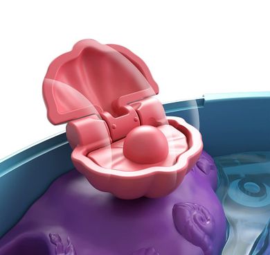 Polly Pocket, Dolphin Beach, set compacta cu papusi si accesorii