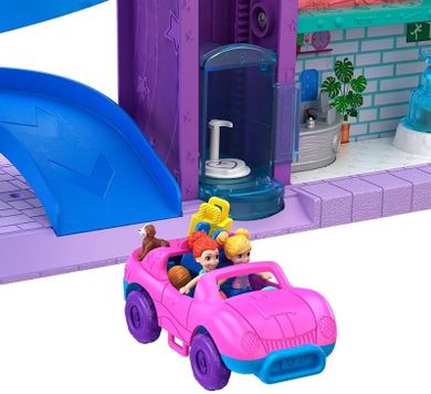 Polly Pocket, Mega Mall, set de joaca cu figurine si accesorii