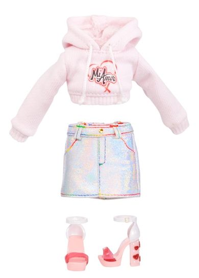 Rainbow High, Junior High Special Edition, Kia Hart, papusa fashion cu accesorii