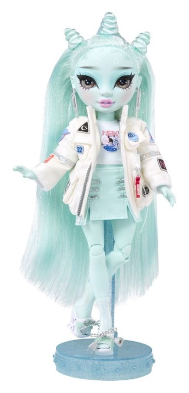 Rainbow High, Shadow High, Zooey Electra, papusa cu accesorii