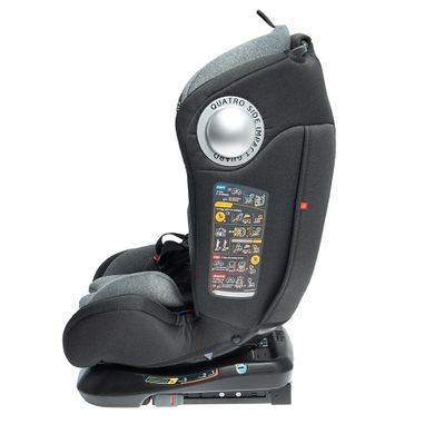 Smiki, Idea, scaun auto, 0-36 kg, gri