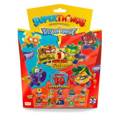 SuperThings, Rescue Force, set de figurine, 10 buc.