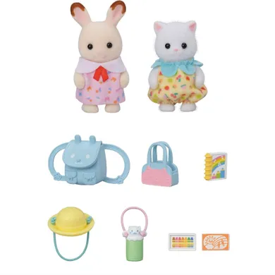 Sylvanian Families, Prescolarii, set de figurine cu accesorii, 5747