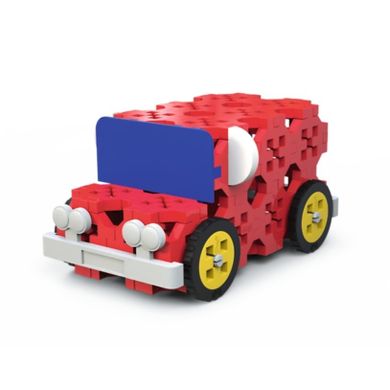 Trefl, Connect, Cabriolet / Delivery Van, set de constructie, 87 piese, 61970
