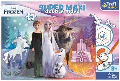 Trefl, Frozen, Super Maxi, puzzle, 24 piese