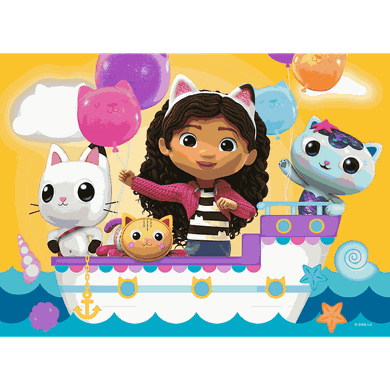 Trefl, Gabby's Dollhouse, puzzle, 20 piese