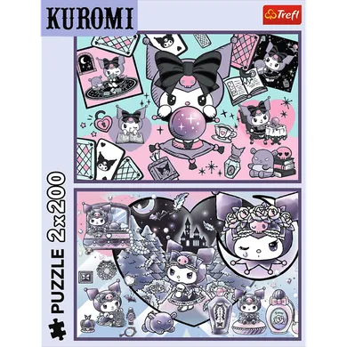Trefl, Hello Kitty, Kuromi, puzzle, 2-200 piese