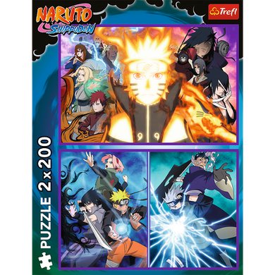 Trefl, Naruto Shippuden, puzzle, 2-200 piese