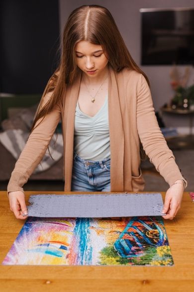 Trefl, Prime UFT, Wanderlust: Paradise Beach, Bora-Bora, puzzle, 1000 piese