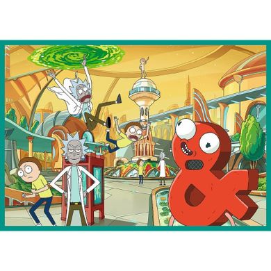 Trefl, Rick and Morty, puzzle, 4-250 piese