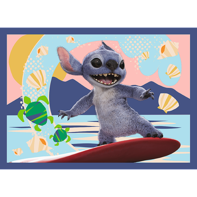 Trefl, Stitch The Movie, puzzle 4in1, 207 piese