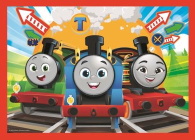 Trefl, Thomas & Friends, puzzle 4in1, 207 piese