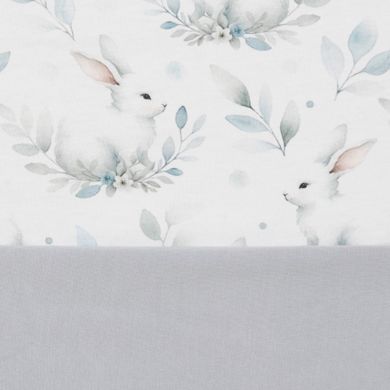 Babymatex, Bamboo, Iepurasi, patura din bambus cu doua fete, 75-100 cm