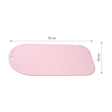 BabyOno, covoras antiderapant, roz, 55-35 cm