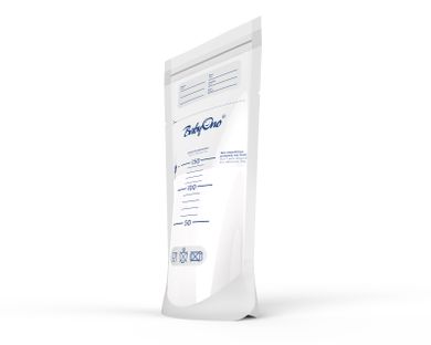 BabyOno, Pungi pentru stocarea laptelui matern 150 ml, 20 buc.