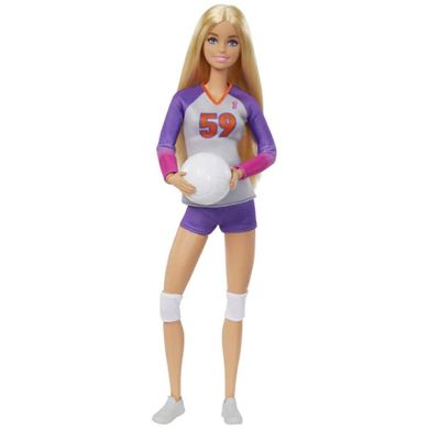 Barbie, Made to Move, Jucator de volei, papusa si accesorii