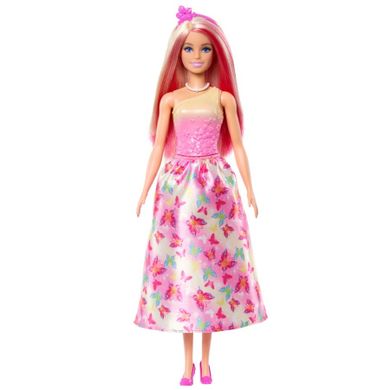 Barbie, papusa Printesa, costum roz