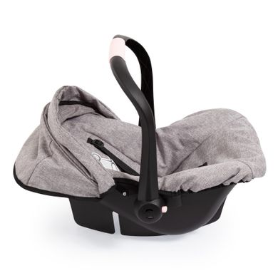 Bayer Design, Deluxe Car Seat, scaun auto pentru papusi, gri
