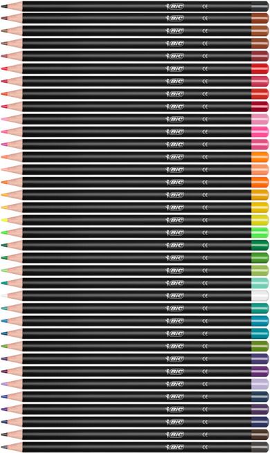 Bic, Intensity, creioane colorate premium, 36 culori