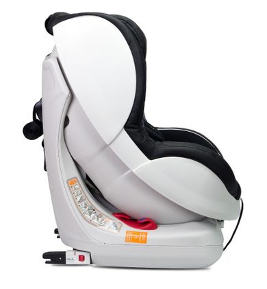 Caretero, Defender+ Isofix, scaun auto, 0-18 kg, gri